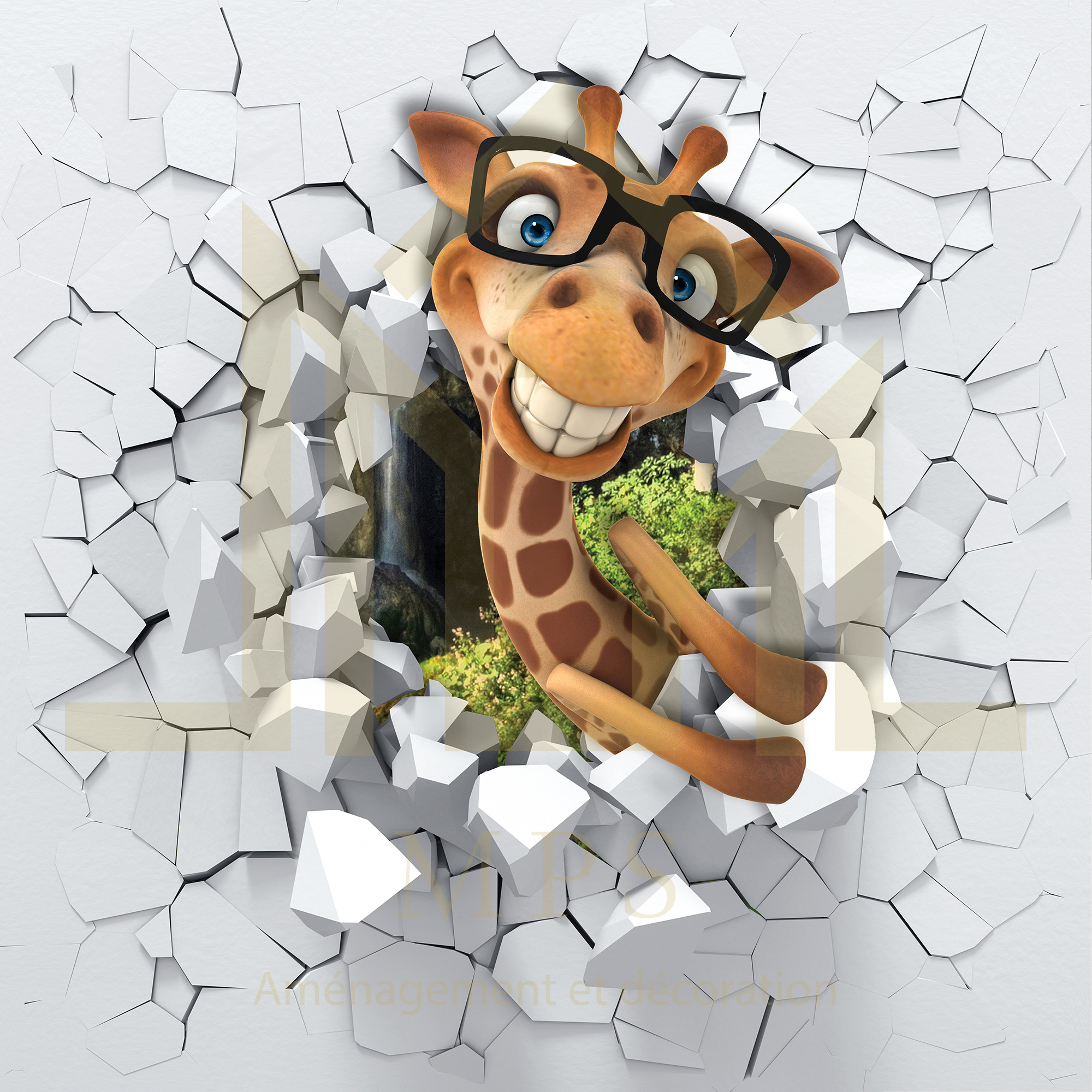 Papier peint personnalisé bébé