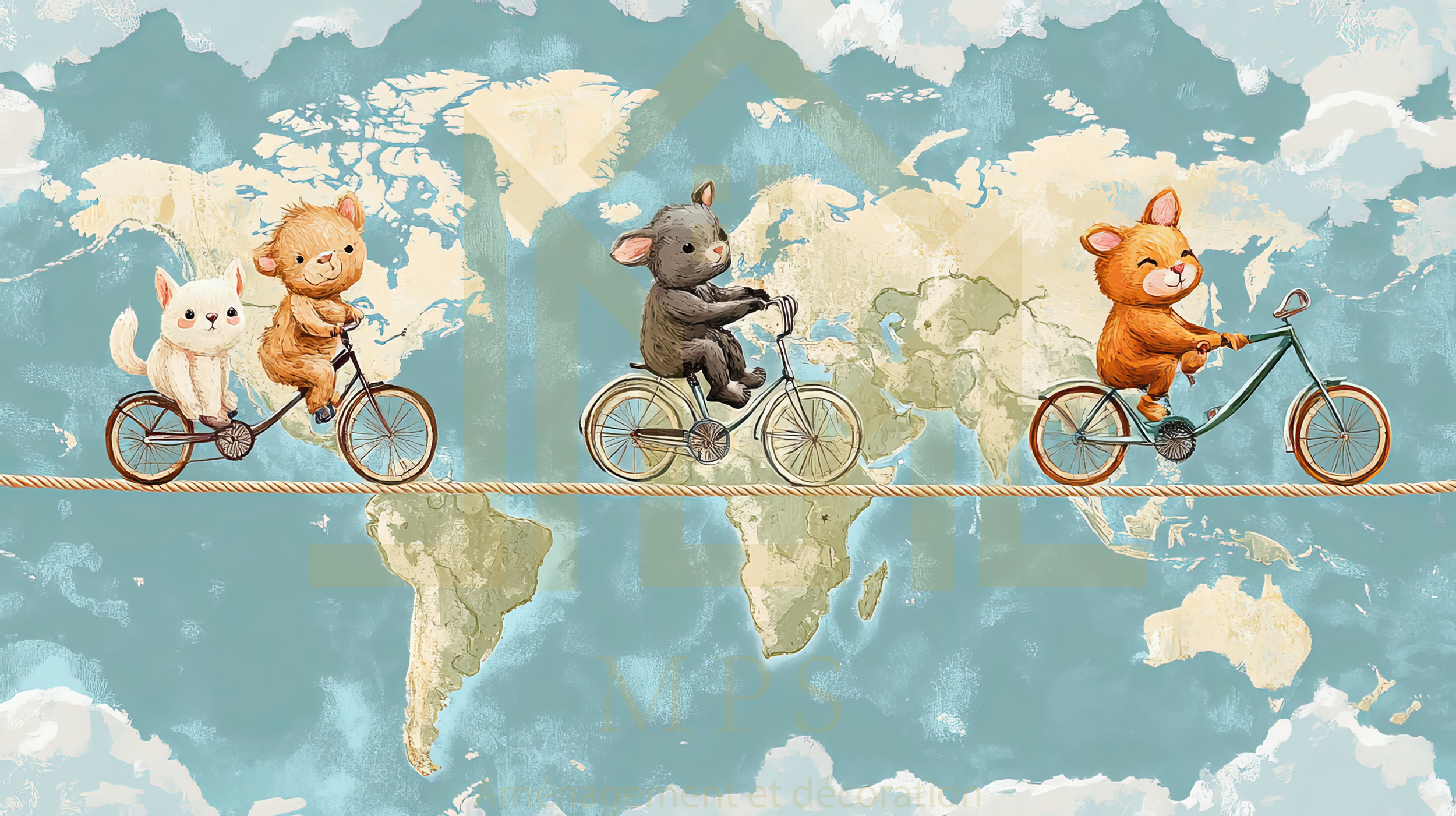 Papier peint personnalisé garçon