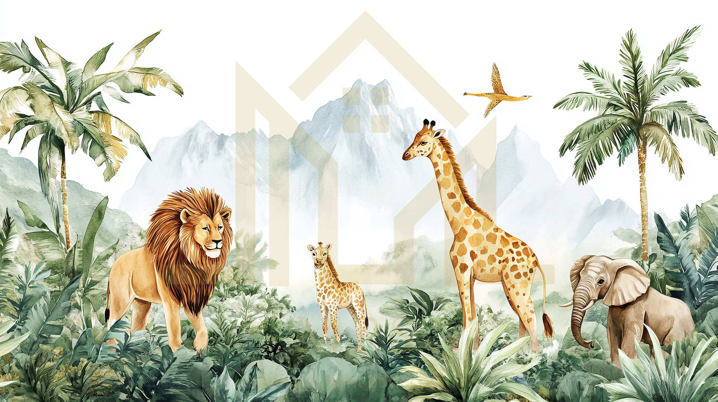 Papier peint personnalisé garçon