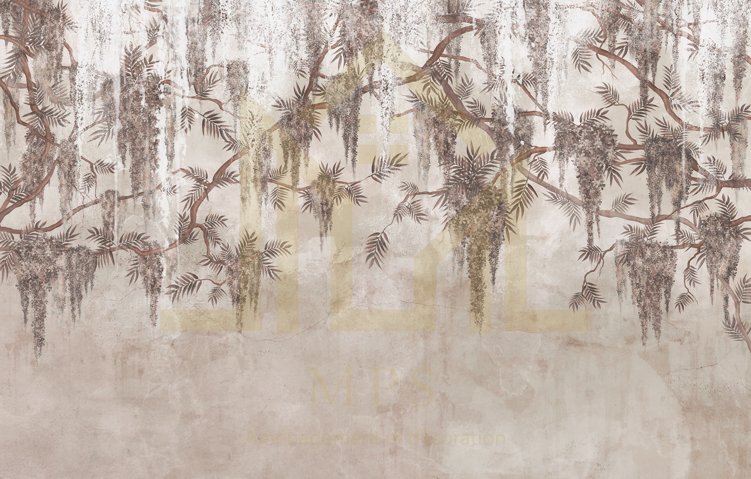 Papier peint personnalisé Tropicale