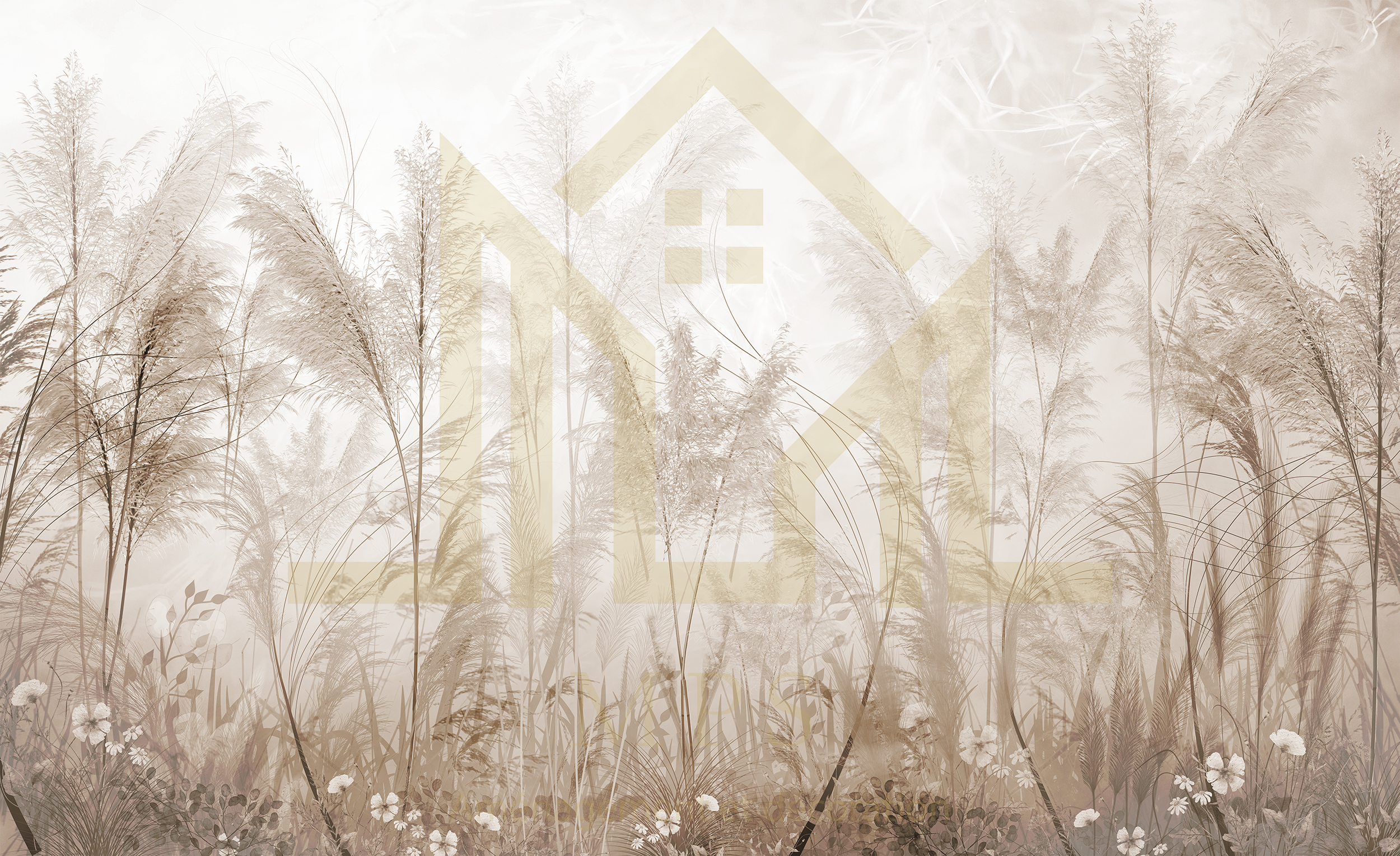 Papier peint personnalisé Tropicale